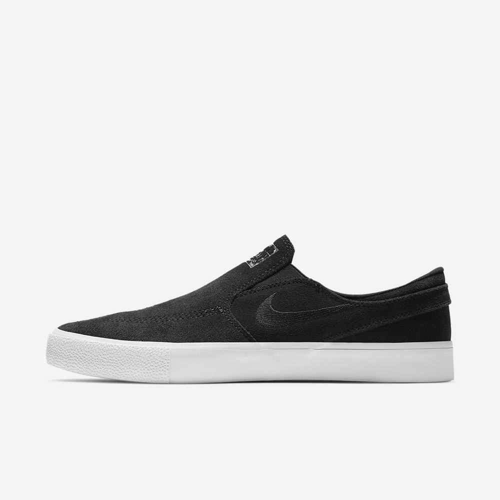 Basket Nike SB Zoom Stefan Janoski Slip RM Noir 7302-596 Off Noir/Off Noir/Vast Grey/Off Noir Femme | VRQ-49312125